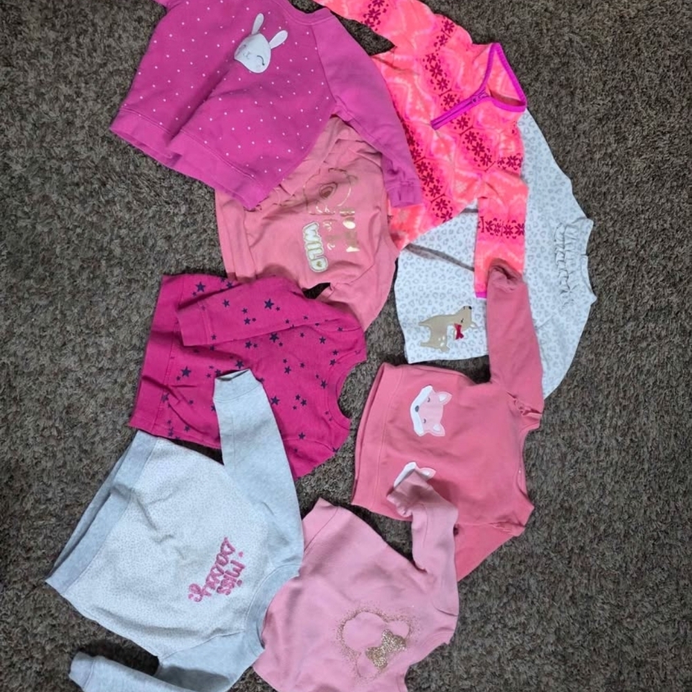 Assorted Baby Girl Long Sleeve Tops